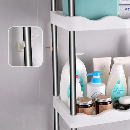 Étagère de Salle de Bain 3 Niveaux
