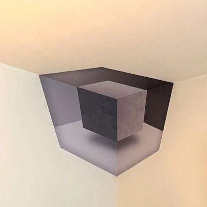 ملصق حائط ثلاثي الأبعاد - تصميم مبتكر يلفت الأنظار فورًا