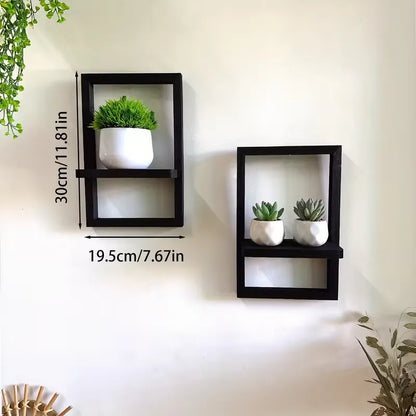 حامل نباتات خشبي حائطي بتصميم عصري – حماية كاملة لنباتاتك