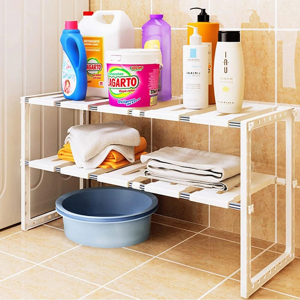 Doublez l’espace sous votre évier sans effort.