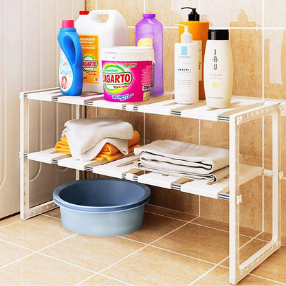 Doublez l’espace sous votre évier sans effort.