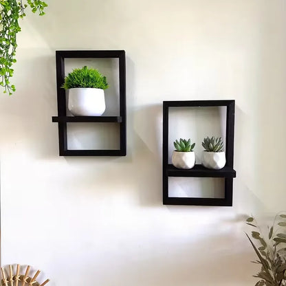 حامل نباتات خشبي حائطي بتصميم عصري – حماية كاملة لنباتاتك