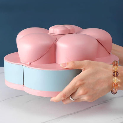 Boîte à Snacks Rotative 360° Pratique et Élégante