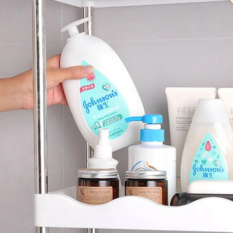 Étagère de Salle de Bain 3 Niveaux