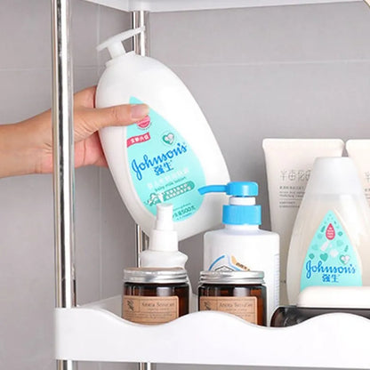Étagère de Salle de Bain 3 Niveaux